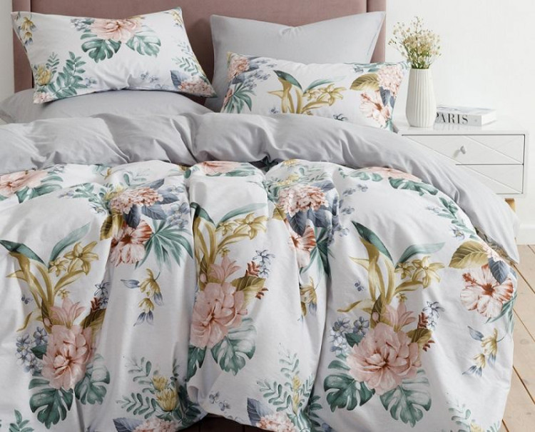 Постельное белье двухстороннее из твил-сатина SAILID BP-168-2 2-спальное