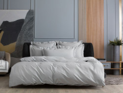 Постельное белье из египетского хлопка GERMAN GRASS Ash grey Allure Grass 1,5-спальное