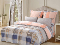 Постельное белье из печатного сатина SAILID B-205-1 1,5-спальное