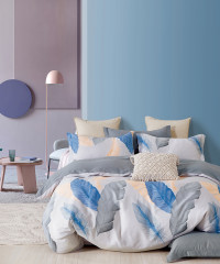 Постельное белье из твил-сатина TANGO плюмас 50х70 (1шт), 70х70 (1шт) 1,5-спальное