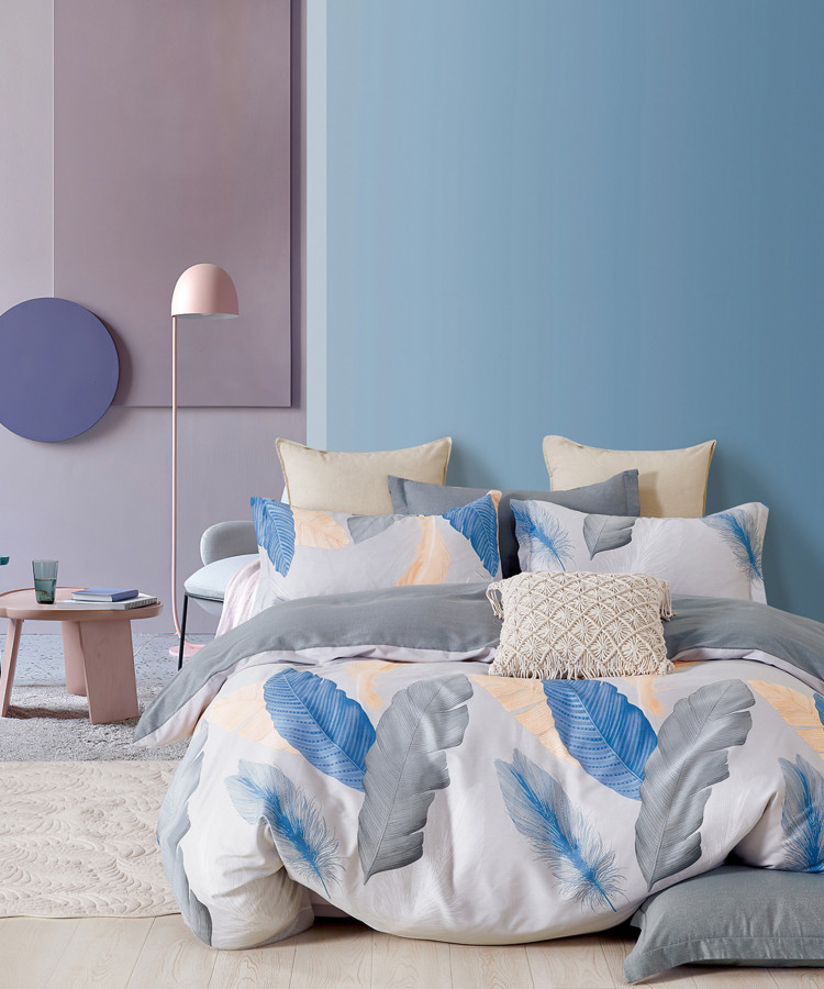 Постельное белье из твил-сатина TANGO плюмас 50х70 (1шт), 70х70 (1шт) 1,5-спальное