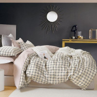 Постельное белье из твила TANGO классика в клетку 50х70 (2шт), 70х70 (2шт) евро