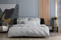 Простыня из египетского хлопка GERMAN GRASS Ash Grey Allure Grass 240х260