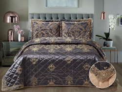 Покрывало с наволочками тонкое жаккардовое TANGO ARISTON ARI-17 240х260