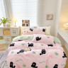 Постельное белье из твил-сатина TANGO хеппи рози 50х70 (2шт) 2-спальное