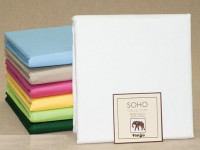 Простыня из сатина TANGO SOHO белая 240х260