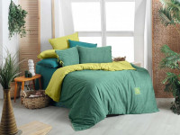 Постельное белье из поплина SAREV FANCY N194 MONTES V4-YESIL 50х70 (2шт) евро