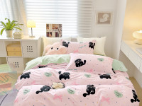 Постельное белье из твил-сатина TANGO хеппи рози  70х70 (2шт) 2-спальное