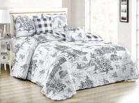 Покрывало с наволочками из полиэстера TANGO PATCHWORK PW444-88 230х250