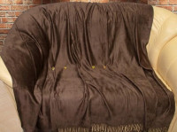 Плед из бамбука с хлопком TANGO ФЛАНЕЛЬ BAMBOO THROW 03 150х200