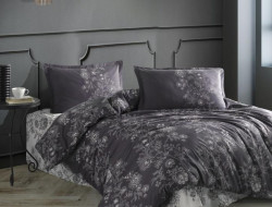 Постельное белье из ранфорса KARVEN N023/1 NALA ANTRASIT V-1 50х70 (2шт) евро
