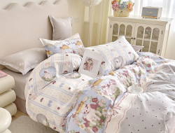 Постельное белье из твил-сатина TANGO dolly 50х70 (2шт) 1,5-спальное