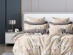 Постельное белье двухстороннее из твил-сатина SAILID BP-148-3 евро
