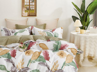 Постельное белье из твил-сатина TANGO драмио 70х70 (2шт) 1,5-спальное