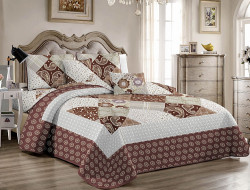 Покрывало с наволочками из полиэстера TANGO PATCHWORK PW444-92 230х250