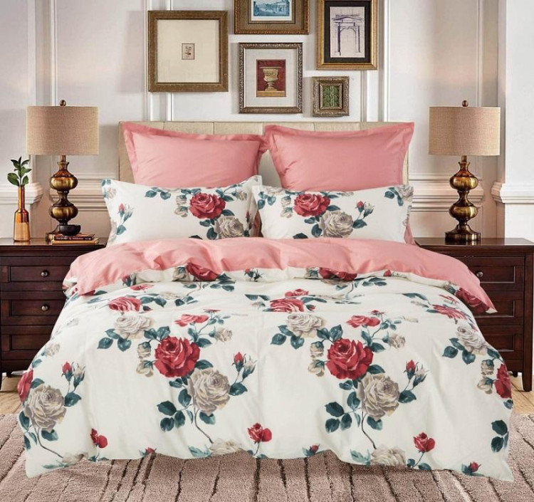 Постельное белье из печатного сатина SAILID B-202-3 евро