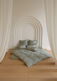 Постельное белье GERMAN GRASS OLIVE BRILLIANT GRASS 50х70 (2шт), 70х70 (2шт) семейное