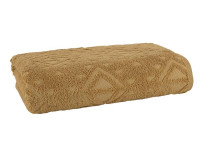Полотенце махровое TAC JACQUARD HARDAL горчичное 50х90