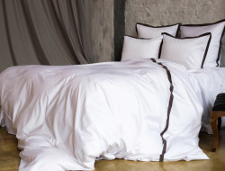 Постельное белье GERMAN GRASS VIENNA NOBLE GRAY GRASS 50х70 (2шт) евро 200х200