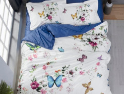 Постельное белье из 3D сатина KARVEN N035 SILVIA 50х70 (2шт), 70х70 (2шт) евро