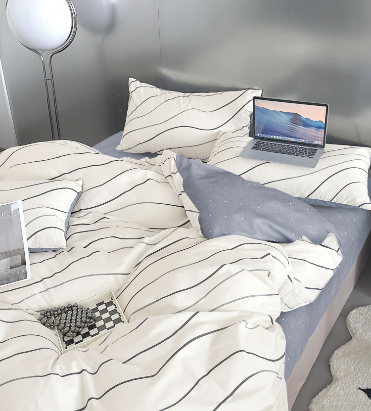 Постельное белье из твил-сатина TANGO эспиро 70х70 (2шт) 2-спальное