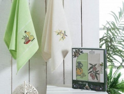 Набор кухонных полотенец ОЛИВКИ 40х60 (2шт)