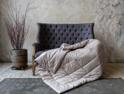 Одеяло стеганое GERMAN GRASS ALMOND WOOL GRASS 150х200 всесезонное