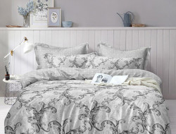 Постельное белье из микросатина TANGO вензеля 70х70 (2шт) 2-спальное