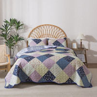 Покрывало с наволочками из полиэстера TANGO PATCHWORK PW444-99 230х250