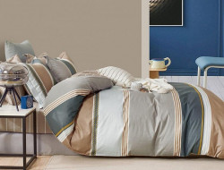 Постельное белье двухстороннее из твил-сатина SAILID BP-165-3 евро