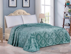 Плед однотонный из микрофибры с тиснением АЛЬВИТЕК ВЕНЕЦИЯ 168-pv 150х200