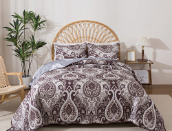 Покрывало с наволочками из полиэстера TANGO PATCHWORK PW444-101 230х250