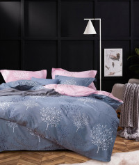 Постельное белье из твил-сатина TANGO броуси 50х70 (1шт), 70х70 (1шт) 1,5-спальное