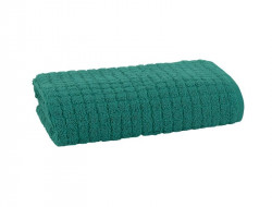 Полотенце махровое TAC DARBY DARK GREEN темно-зеленое 50х90