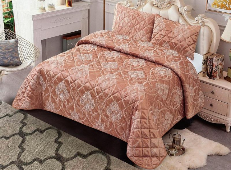 Покрывало с наволочками тонкое жаккардовое TANGO LUXOR LUX-06 220х240