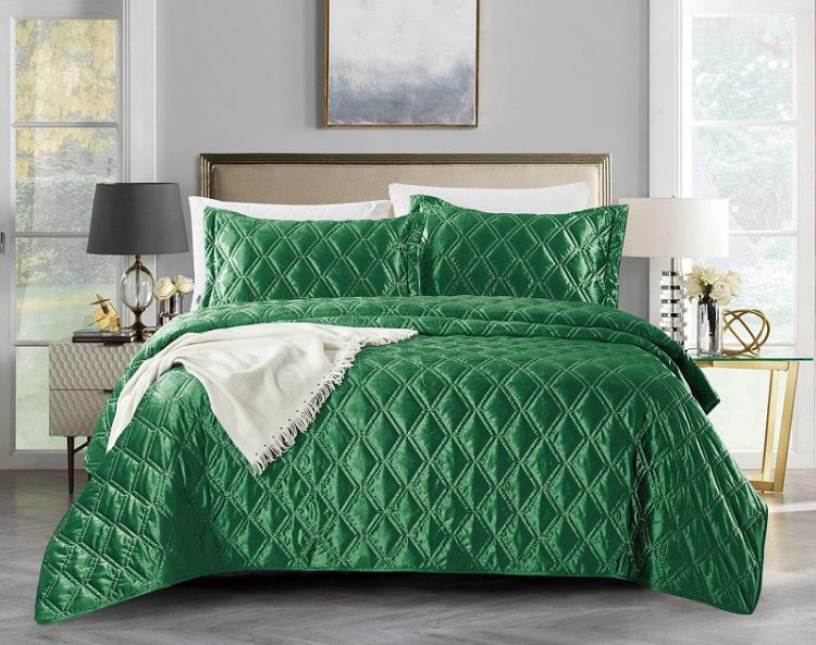 Покрывало с наволочками тонкое велюровое TANGO BACCARA BAC-11 240х260