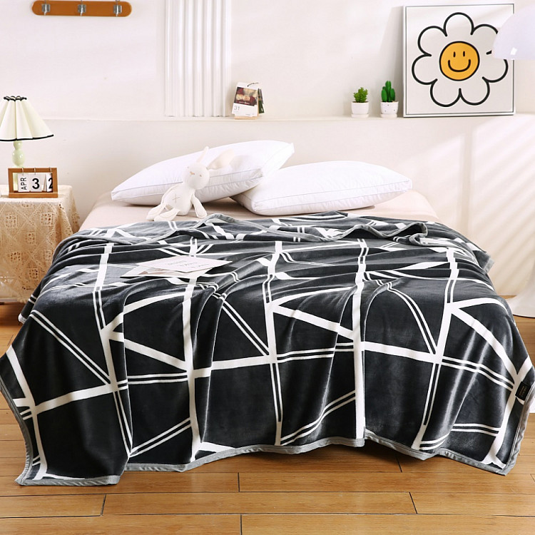 Плед из микрофибры CRISTELLE FLAMENCO Геометрия 150х200