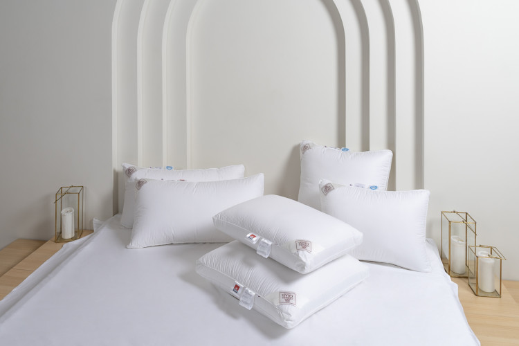 Подушка трехкамерная с бортиком GERMAN GRASS 3D THERMO DOWN GRASS 50х90 средняя