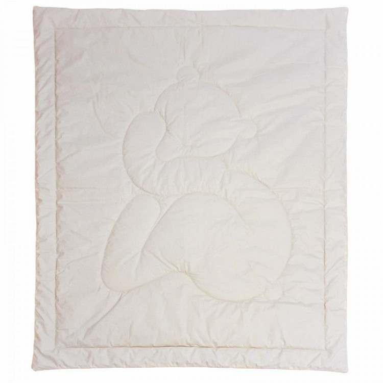 Одеяло детское стеганое из овечьей шерсти и термополотна BELPOL TEDDY WARM 110х140 теплое