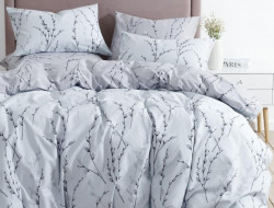 Постельное белье двухстороннее из твил-сатина SAILID BP-174-3 евро