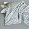 Постельное белье с летним одеялом из египетского хлопка Premium ASABELLA Аристократ 50х70 (2шт) 1,5-спальное
