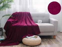 Плед из велсофта АЛЬВИТЕК SOFT PLUSH 018-SP 150х200
