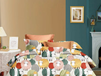 Постельное белье из твил-сатина TANGO барашки 50х70 (2шт), 70х70 (2шт) евро