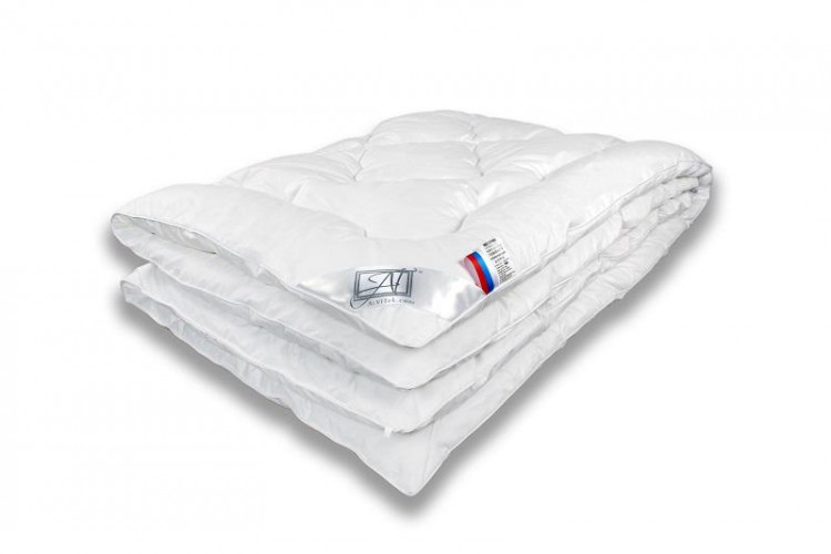Одеяло стеганое АЛЬВИТЕК ИСКУССТВЕННЫЙ ЛЕБЯЖИЙ ПУХ 172x205 теплое