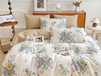 Постельное белье из сатина TANGO бовали 50х70 (2шт) 1,5-спальное