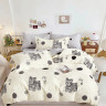 Постельное белье из твил-сатина TANGO собачки 70х70 (2шт) 2-спальное