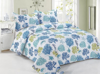 Покрывало с наволочками хлопковое TANGO PATCHWORK PW333-204 230х250