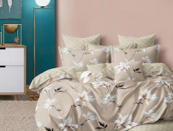 Постельное белье из микросатина TANGO DREAM FLY DF03-525 50х70 (2шт) евро