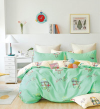 Постельное белье двухстороннее из твила TANGO TPIG-1552 50х70 (1шт), 70х70 (1шт) 1,5-спальное