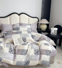 Постельное белье из твил-сатина TANGO лоскутные сны 50х70 (2шт) 1,5-спальное